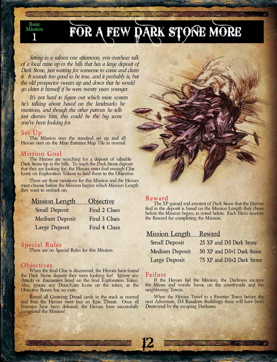 For A Few Dark Stone More